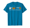 Behavior Analyst Halloween ABA Ghost Boo-havior Boo-Havior Analyst Pumpkin Ghost ABA Therapist Halloween T-Shirt - Sapphire