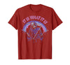 Funny It Is What It Is Tee Shirt It's What It is: Death, Skeleton T-Shirt - Cranberry Red
