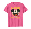 Disney Mickey Mouse Halloween Candy No Tricks Just Treats T-Shirt - Pink Heather