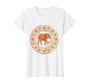 Mademark Elephant Mom and Baby Pregnancy Announcement T-Shirt - Women - White