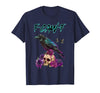 F-Caw-F Funny Raven Black Crow Spooky Season Retro F-Caw-F Funny Raven Black Crow Spooky Season Halloween Retro T-Shirt -