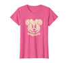 Disney Minnie Mouse Pumpkin Happy Halloween T-Shirt - Pink Heather