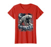 Mademark Polar Bear Lone Ice Floe Drifting Arctic Design T-Shirt - Red