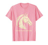 Mademark Horses Over Everything Equestrian Women Design T-Shirt - Men - Pink