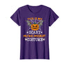 Halloween Party Costume Apparel Men Women This is My Scary Payroll Specialist Costume Halloween Party T-Shirt - Purple
