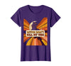 Mademark Witch Don't Kill My Vibe Halloween Women's Design T-Shirt - Purple