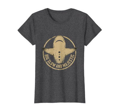Big Slow and Majestic Whale Shark Design T-Shirt