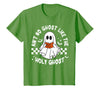 Funny Ain't No Ghost Like The Holy Ghost Christian Halloween T-Shirt - Grass Green