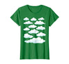 White Clouds Graphs White Clouds T-Shirt - Kelly Green