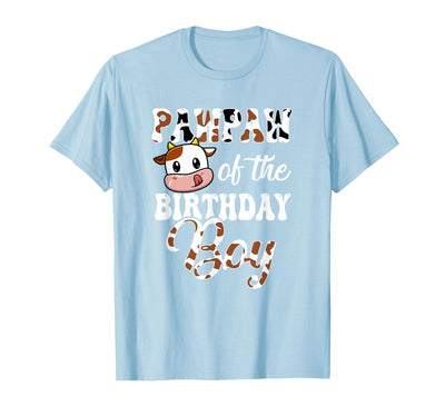 Pawpaw of the Birthday Boy Cow Farm 1st T-Shirt