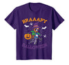 Halloween Shirts For Women Men Kids Boys Girls Motocross Braaapy Halloween Costume Dirt Bike Boys Kids T-Shirt - Purple
