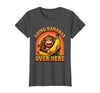 Mademark Going Bananas Over Here Funny Monkey Design T-Shirt - Women - Dark Heather Grey