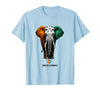 Mademark Land of Elephants, 1960 National Pride Design T-Shirt - Men - Baby Blue