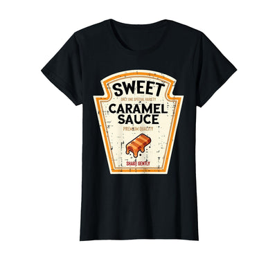 Halloween Shirts For Women Men Kids Boys Girls Halloween Caramel Sauce Funny Food Costume Women Men Kids T-Shirt