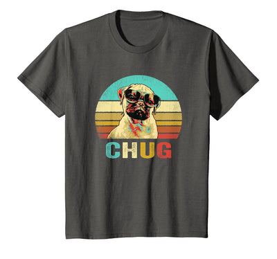 Vintage Style Chug TShirts Vintage Chug Shirt Dog Sunset T-Shirt