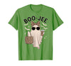 Halloween Boo-Jee Leopard Ghost Coquette Bow Coquette Leopard Ghost Coffee Boo-JEE Halloween Boujee Ghost T-Shirt - Grass