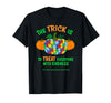 Presto Autism Awareness Halloween October Pumpkin Autism Awareness Halloween Fall October Puzzle Pumpkin T-Shirt - Black