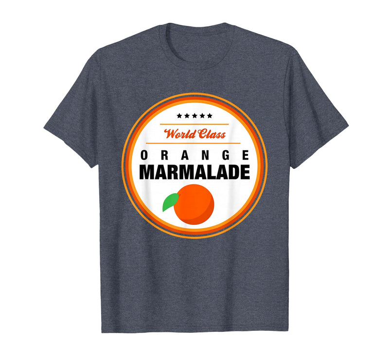 Matching Group Halloween Costume Orange Marmalade T-Shirt - Heather Blue