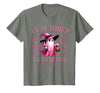 Ghost October Wear Pink Breast Cancer t -shir t Halloween Pink Ghost in October We Wear Pink Breast Cancer T-Shirt - Olive