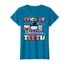 Halloween Shirts For Women Men Kids Boys Girls Halloween Dentist Trick Or Teeth Dental Costume Men Women T-Shirt - Sapphire