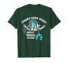 Probably Needed Therapy Bought Turquoise. Probably Needed Therapy Bought Turquoise Instead T-Shirt - Dark Green