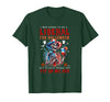 Funny Halloween Night Spooky Horror Lover Going to Be Liberal Halloween Head Would Not Fit Political T-Shirt - Dark Green