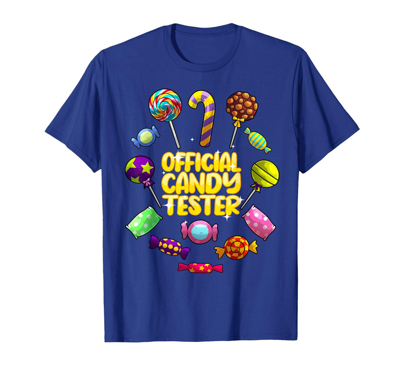 Funny Candy Lovers Gift Chocolate Candies Clothing Cool Candy for Boys Girls Kids Bar Lollipop Halloween Sweets T-Shirt -