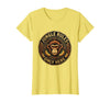 Mademark Monkey Jungle Rules Only Here Graphic Design T-Shirt - Women - Lemon Yellow