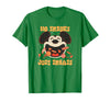 Disney Mickey Mouse Halloween Candy No Tricks Just Treats T-Shirt - Kelly Green
