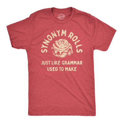 Synonym Rolls Cinnamon Bun Pun T-Shirt