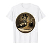 Mademark Funny Monkey Eating Spaghetti With Fork Illustration T-Shirt - Men - White