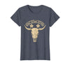 Mademark White Boy of the Year Default Settings Activated T-Shirt - Women - Heather Blue