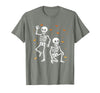 Funny Halloween Trump Skeleton Trump Design Funny Halloween Trump Skeleton Trump T-Shirt - Olive Heather