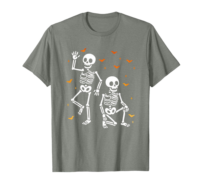 Funny Halloween Trump Skeleton Trump Design Funny Halloween Trump Skeleton Trump T-Shirt - Olive Heather