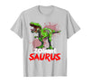 Dinosaur T Rex Zombie Saurus Halloween Kids Boys Zombie Saurus Skeleton Dinosaur T Rex Zombie Halloween Boys T-Shirt -