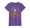 Halloween Nurse Shirts For Women Scrub Costumes Emergency Department Funny Halloween ER Nurse Women Men T-Shirt - Purple