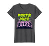 Mademark Halloween - Monsters & Creatures T-Shirt - Dark Heather Grey-monster Mash: Spooky Halloween Dance Party for All Ages