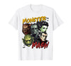 Monster Lover Halloween Season Women Men Kids Horror Scary Monster Lover Vampire Frankenstein Halloween T-Shirt - White