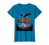 Mademark My Circus My Monkeys Funny Chaos Manager Design T-Shirt - Women - Sapphire Blue