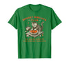 spooky biscuits club shirt Spooky Biscuits Club we Raise Spirits and Knead Biscuits T-Shirt - Kelly Green
