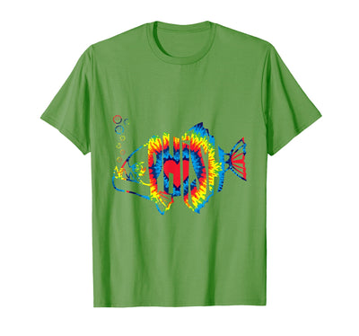 Tie-Dye Tee For Fisherman, Fish Outfits Costume Colorful Phish-Jam, Tie-Dye Tee for Fisherman, Fish Outfits T-Shirt