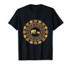 Mademark Mother Elephant and Baby Walking Through Tall Grass T-Shirt - Men - Black