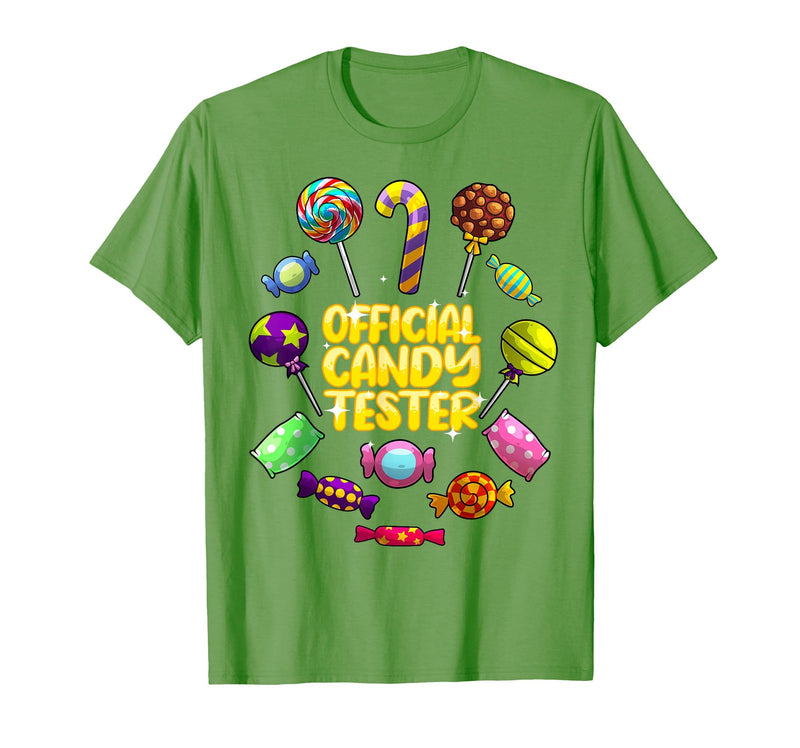 Funny Candy Lovers Gift Chocolate Candies Clothing Cool Candy for Boys Girls Kids Bar Lollipop Halloween Sweets T-Shirt -