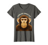 Mademark Living My Jungle Life Monkey Design T-Shirt - Women - Asphalt Grey