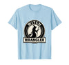 Mademark Witch Wrangler Funny Family Halloween Party Costume T-Shirt - Baby Blue