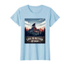 Mademark Life Is Better Up High Monkey Design T-Shirt - Women - Baby Blue