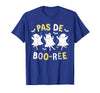 Ballet Ghost Halloween 2024 Spooky Dance Lover Pas de Boo-rée Ghost Ballet Dancer Halloween Dance Teacher T-Shirt - Royal