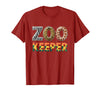 Zoo Keeper Costume Adult Party Safari Zookeeper Zoo Keeper Costume Adult Halloween Party Safari Zookeeper T-Shirt -