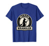 Mademark Witch Wrangler Funny Family Halloween Party Costume T-Shirt - Royal Blue