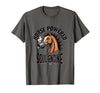 Mademark Horse Powered Soul Engine Equestrian Design T-Shirt - Men - Asphalt Grey
